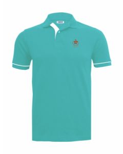 SMIT Crest Polo Mint Blue